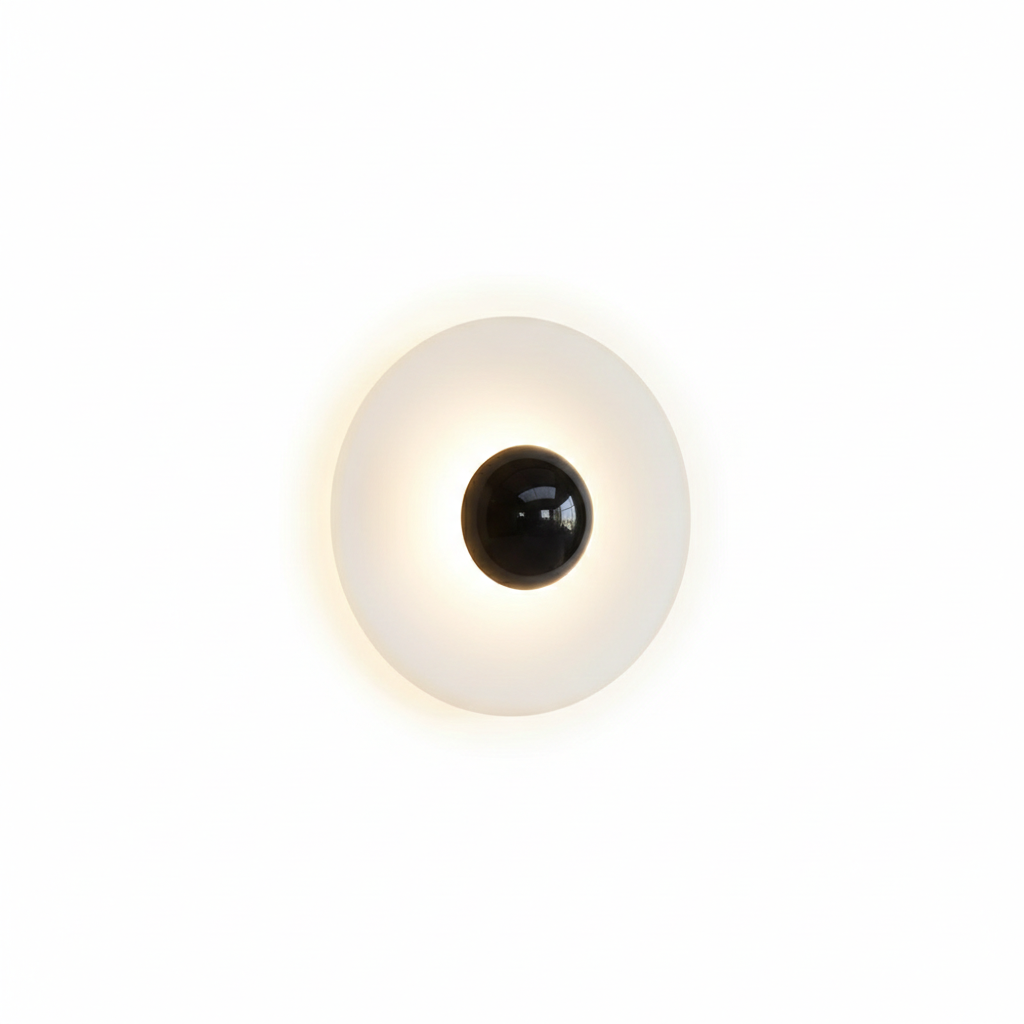 AURO Oryn | Sculptural Round LED Wall Light
