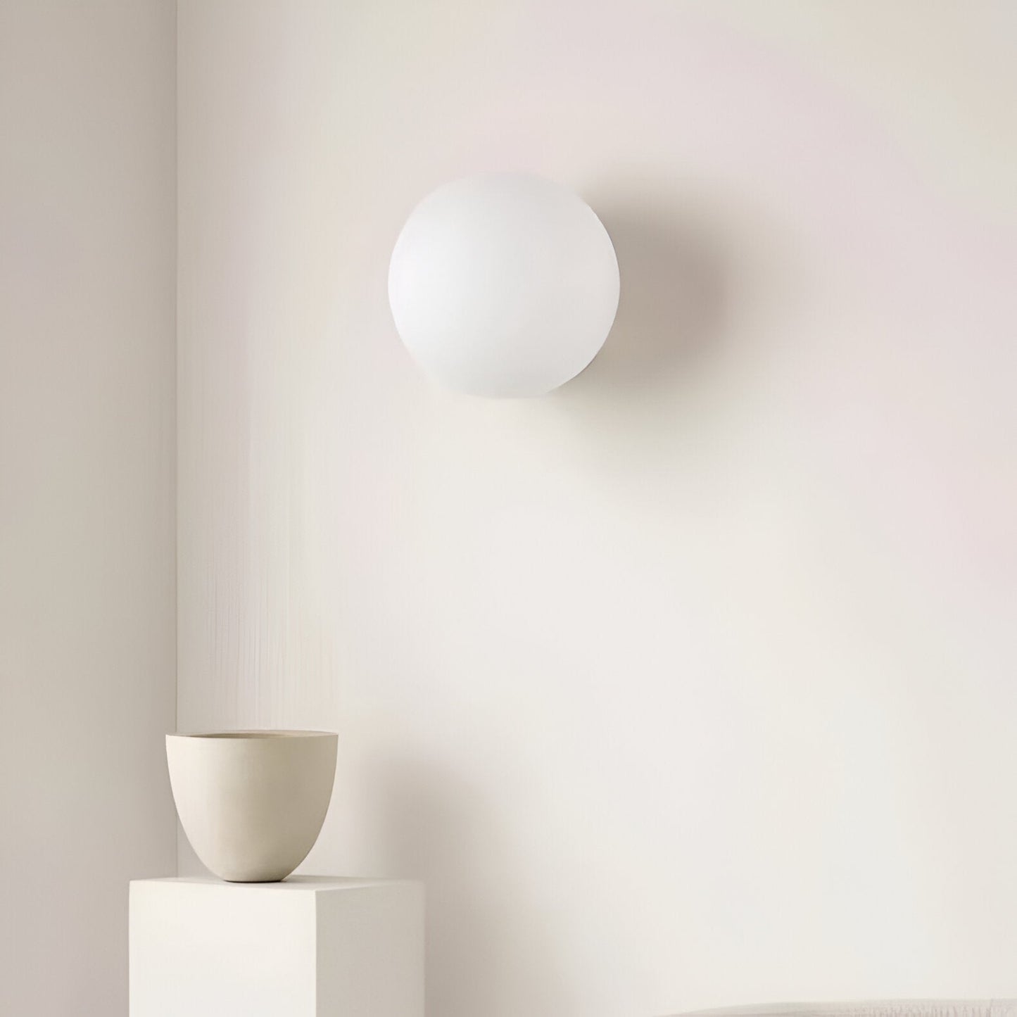 AURO Orb | Frosted Glass Ball Wall Lamp