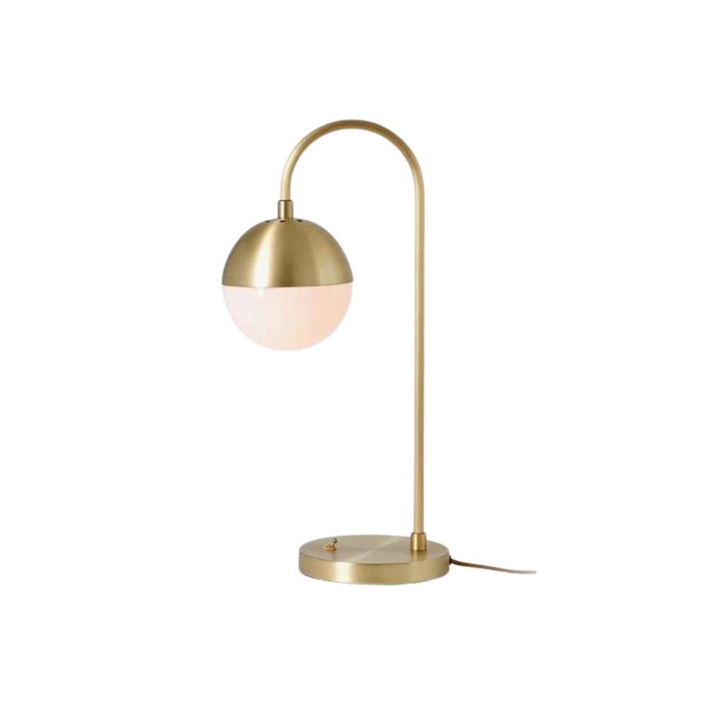AURO Aurore | Light Luxury Gold Arc Globe Table Lamp