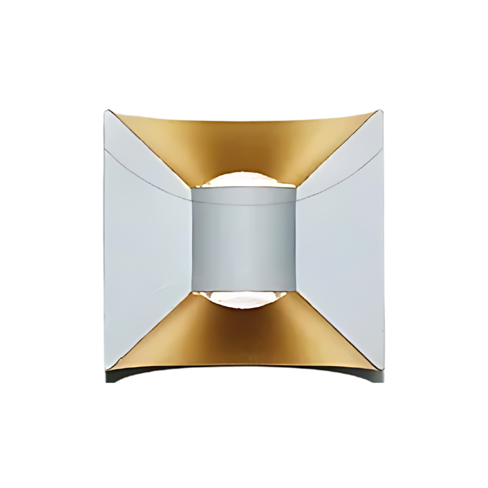 AURO Lys | Geometric Up-Down Outdoor Wall Light