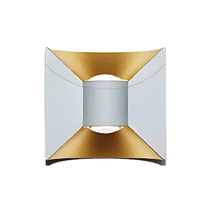 AURO Lys | Geometric Up-Down Outdoor Wall Light