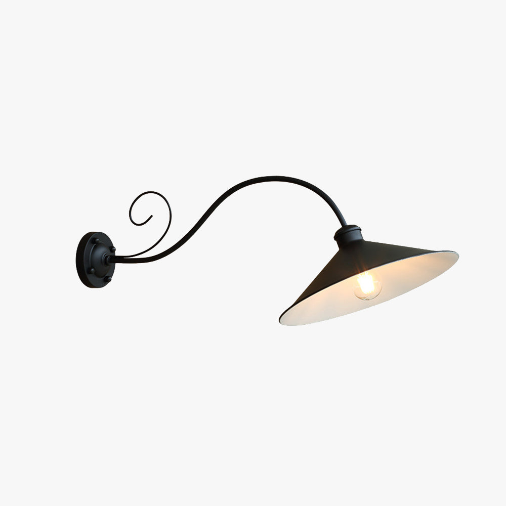 AURO Disque | Vintage Disc Outdoor Wall Light