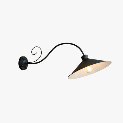 AURO Disque | Vintage Disc Outdoor Wall Light