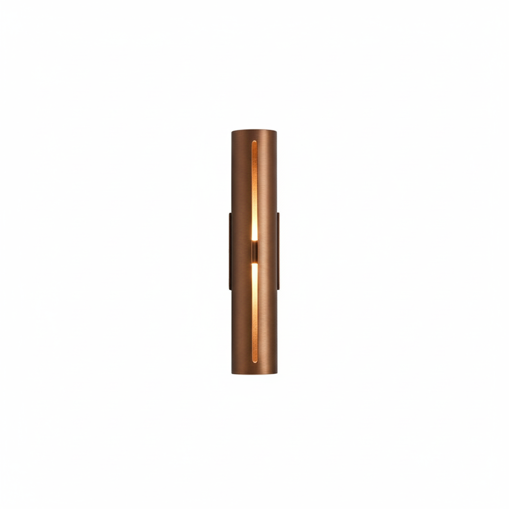 AURO Torni | Solid Copper Cylinder Wall Sconce