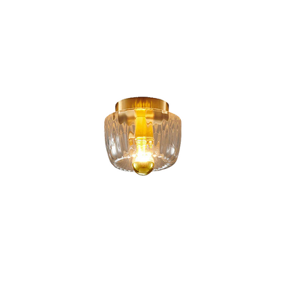 AURO Sola | Transparent Glass Globe Wall Sconce