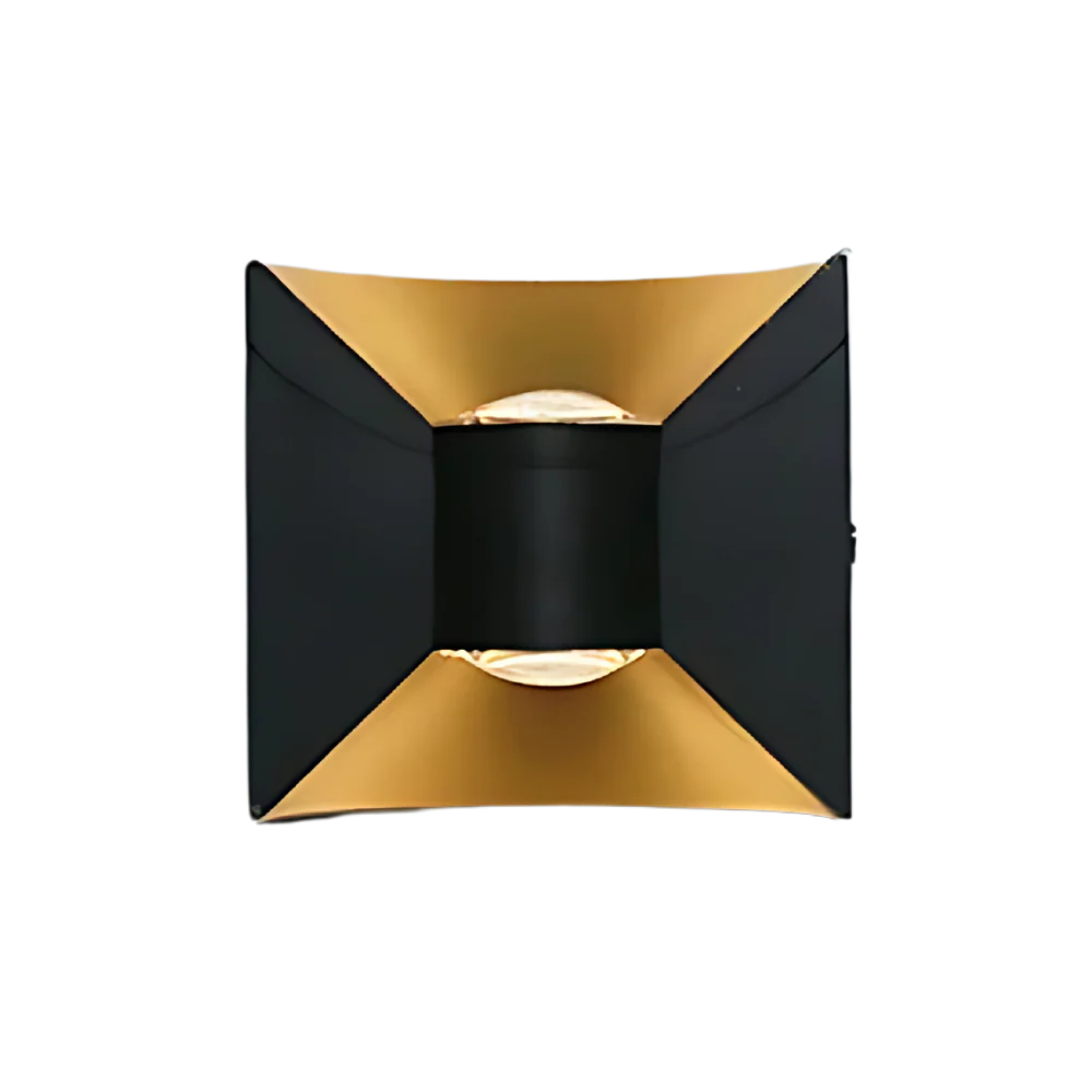 AURO Lys | Geometric Up-Down Outdoor Wall Light
