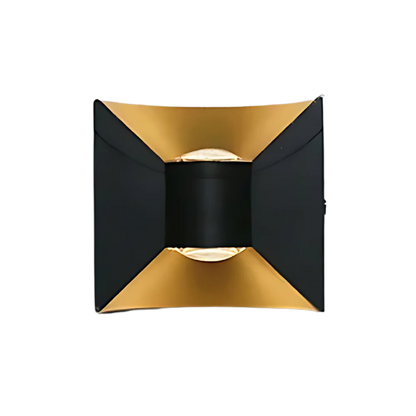 AURO Lys | Geometric Up-Down Outdoor Wall Light