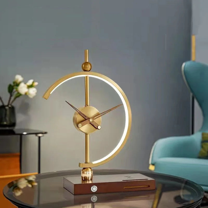 AURO Lucerna | LumaCharge LED Clock Lamp