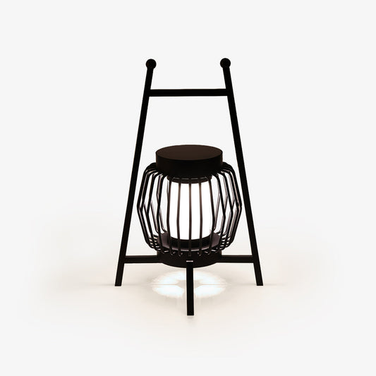 AURO Grau | Portable Solar Outdoor Table Lantern