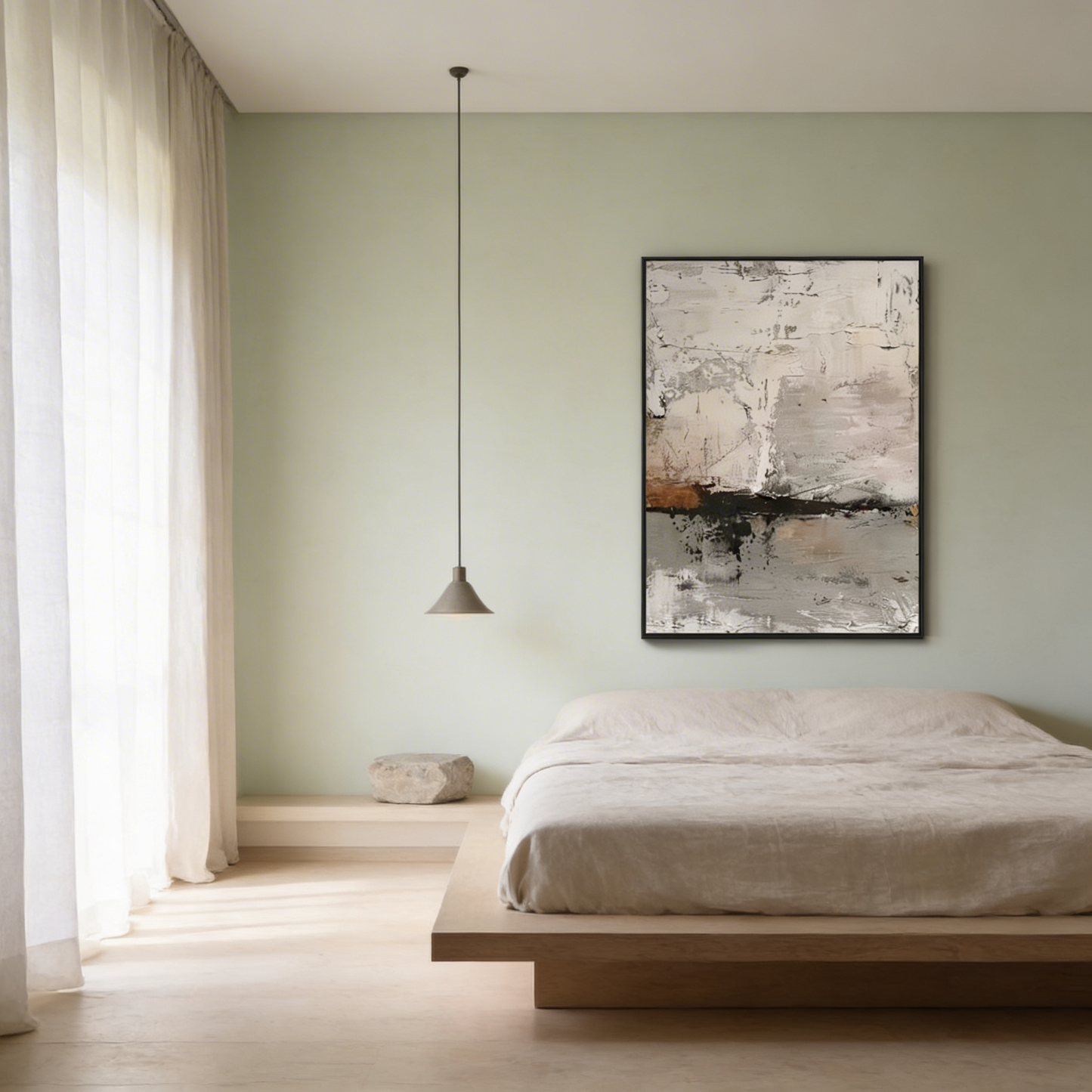 AURO Hav | Abstract Seascape Hand-Painted Canvas Art