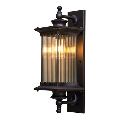 AURO Grim | Retro Outdoor Lantern Wall Light