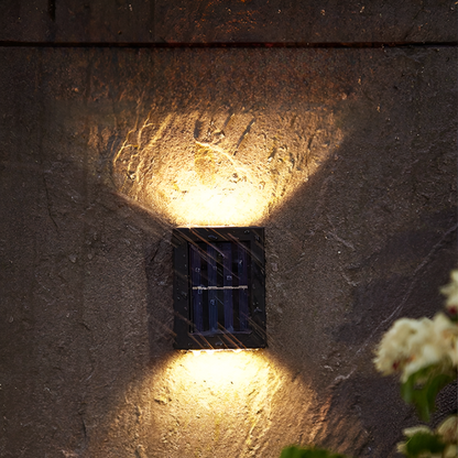 AURO Solbue | Solar Up-Down Outdoor Wall Light