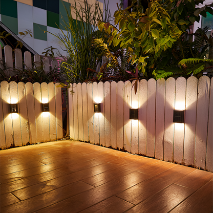 AURO Solbue | Solar Up-Down Outdoor Wall Light