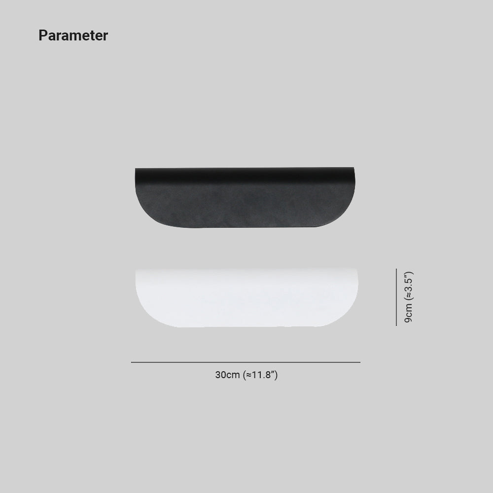 AURO Bøy | Curved Outdoor Wall Light