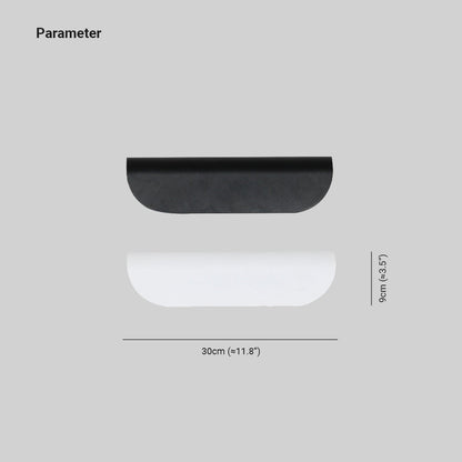 AURO Bøy | Curved Outdoor Wall Light