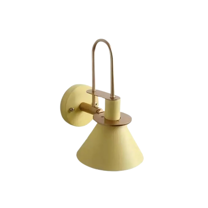 AURO Kartio | Wrought Iron Conical Wall Sconce