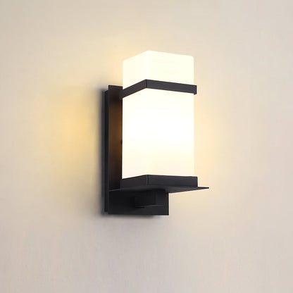 AURO Ruta | Iron & Glass Outdoor Wall Light