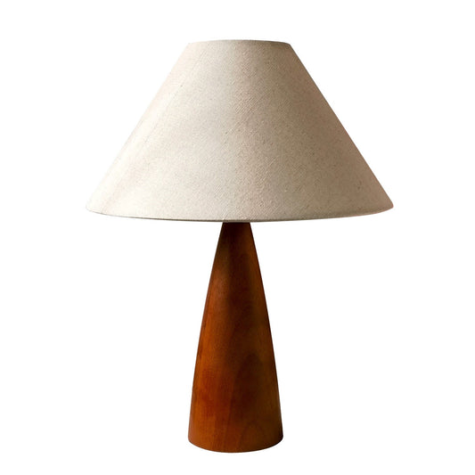 AURO Rowan | Retro Solid Wood Table Lamp
