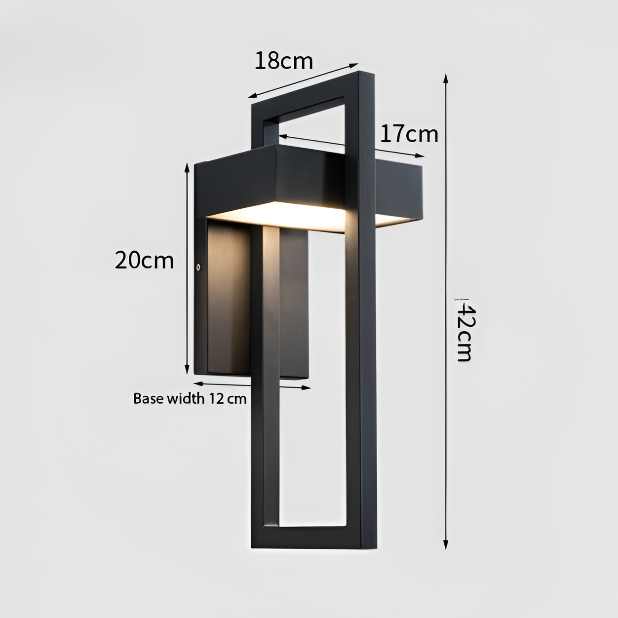 AURO Ryl | Cylindrical Rotatable Outdoor Wall Light