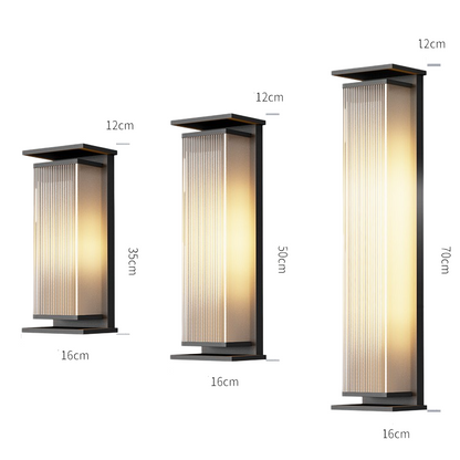 AURO Rand | Architectural Outdoor Strip Wall Lamp