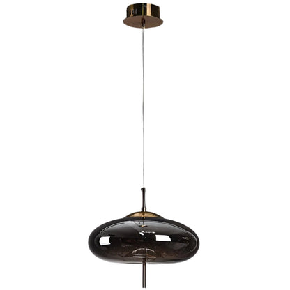 AURO Gullkule | Amber Glass Ball Pendant Light