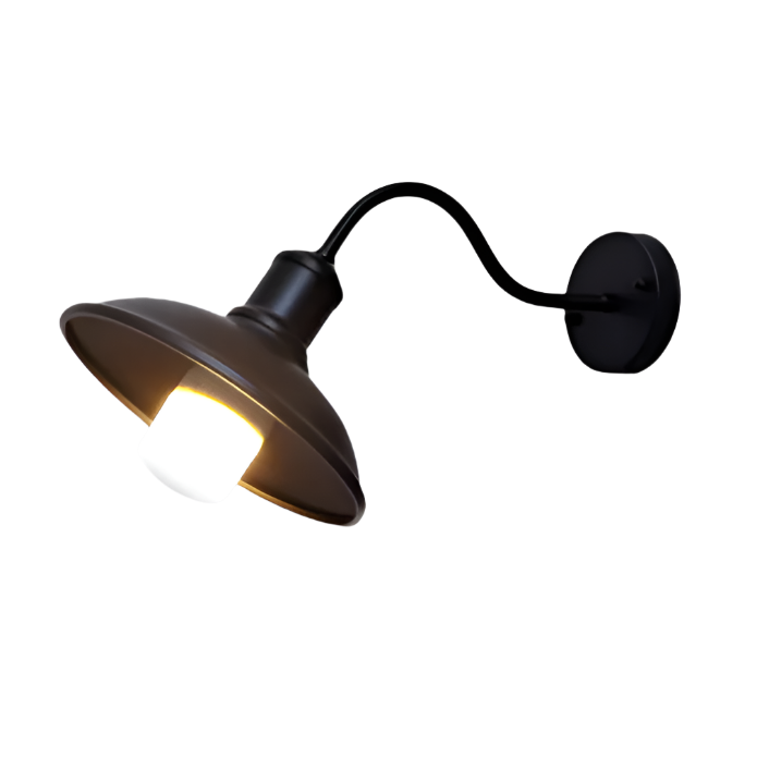 AURO Varro | Industrial Bowl Outdoor Wall Light