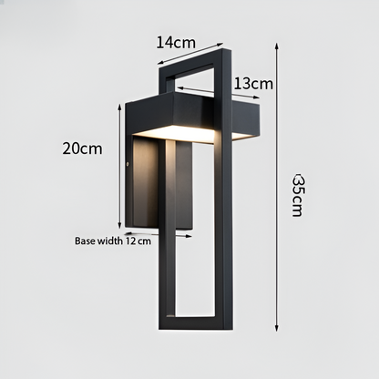 AURO Ryl | Cylindrical Rotatable Outdoor Wall Light