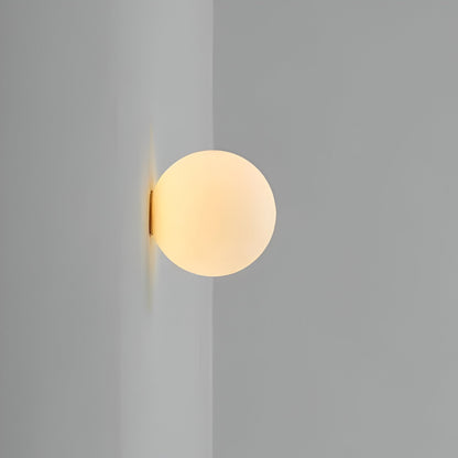 AURO Orb | Frosted Glass Ball Wall Lamp