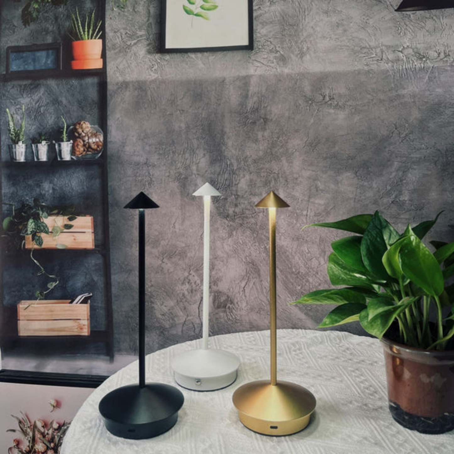 AURO Elara | Slender Cordless Table Lamp