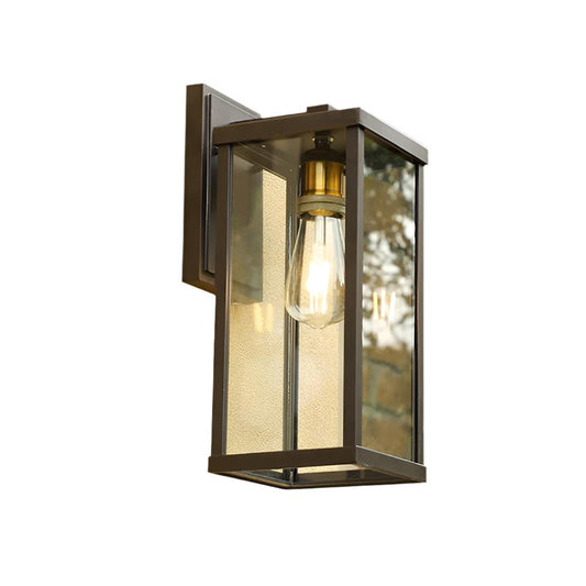 AURO Caden | Retro Glass Outdoor Wall Light