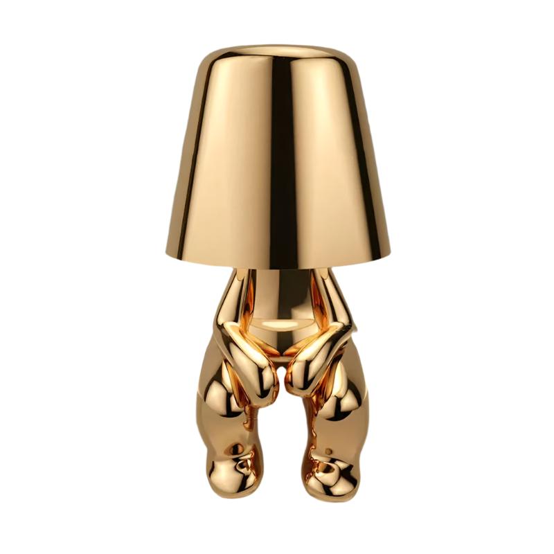 AURO Aurel | Sculptural Golden Man Table Lamp