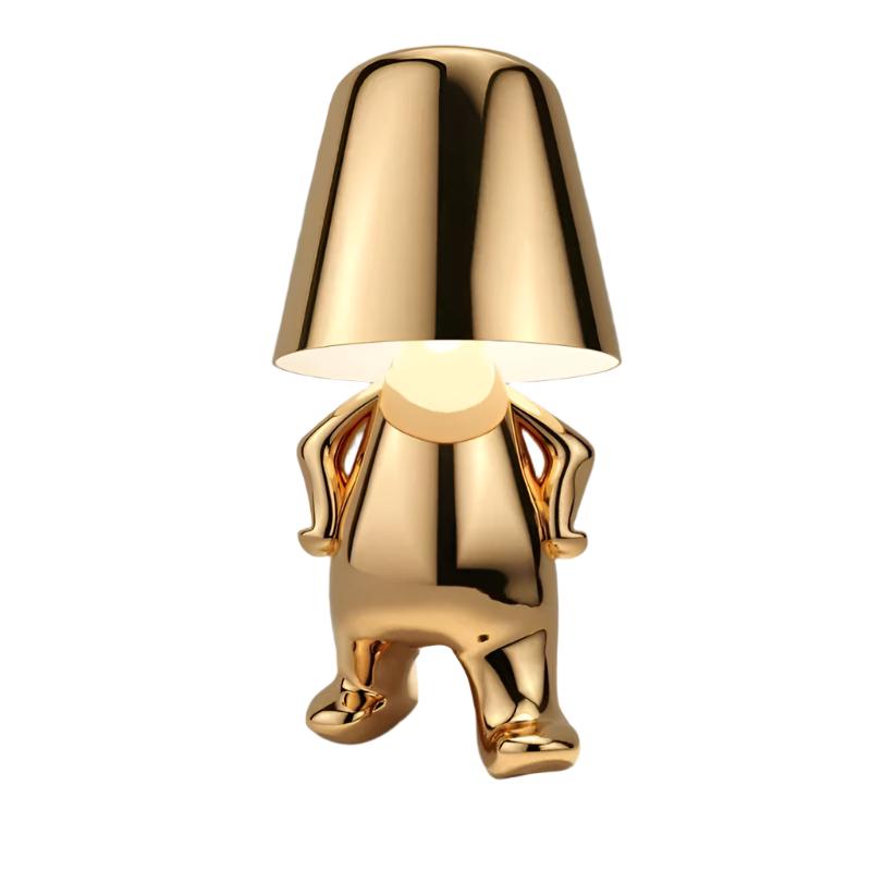 AURO Aurel | Sculptural Golden Man Table Lamp