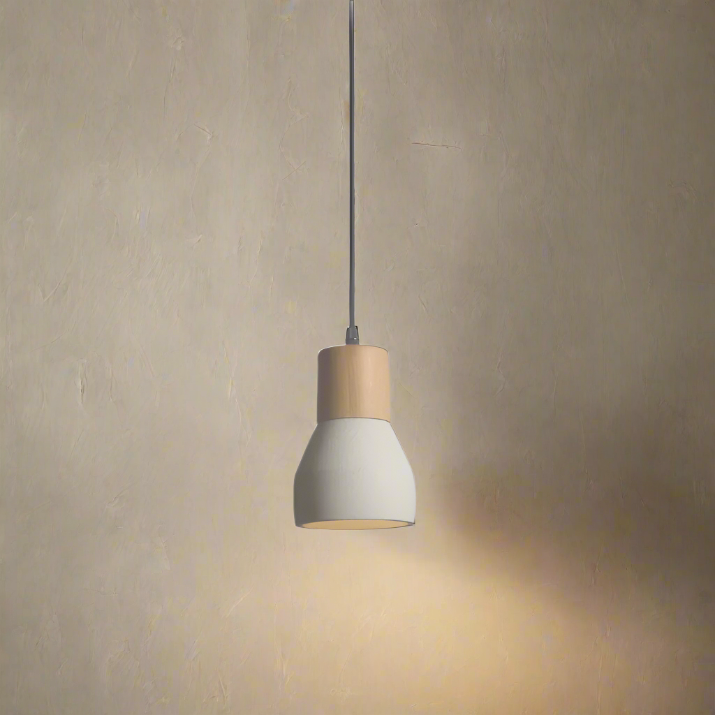 AURO Betoni | Concrete & Wood Pendant Light