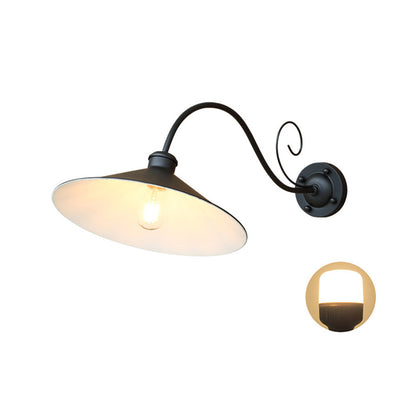 AURO Disque | Vintage Disc Outdoor Wall Light