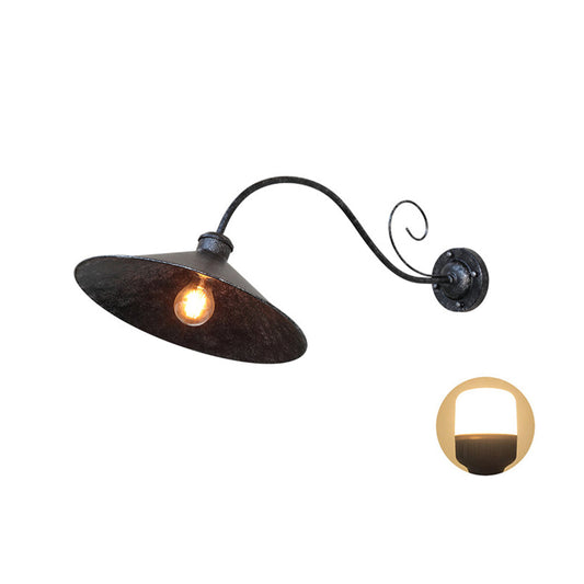 AURO Disque | Vintage Disc Outdoor Wall Light