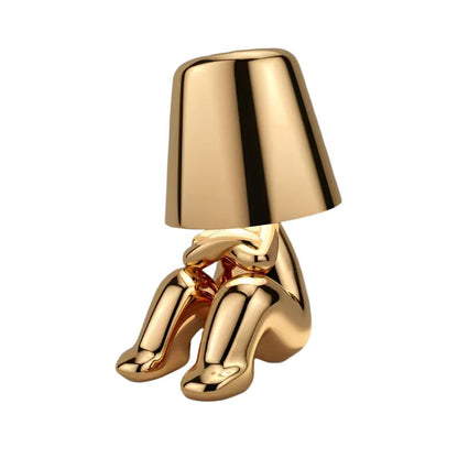 AURO Aurel | Sculptural Golden Man Table Lamp
