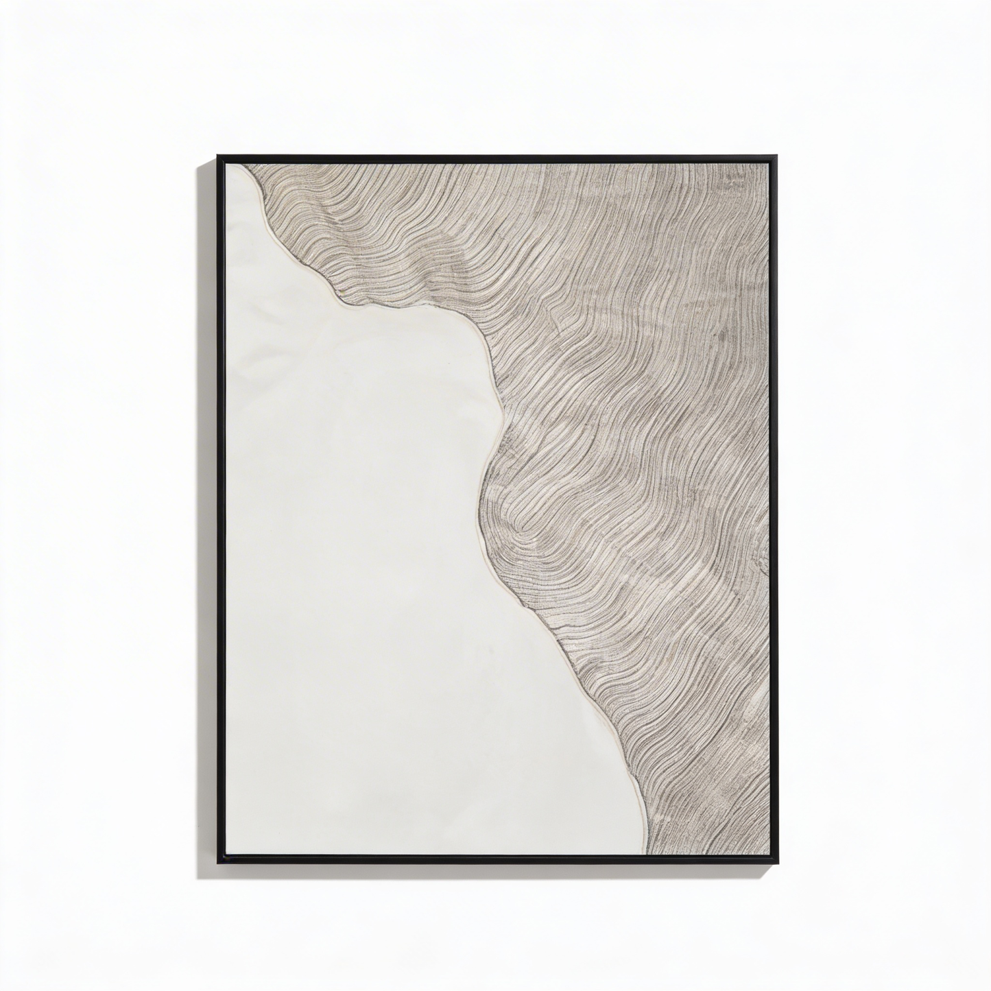 AURO Strek | Hand-Drawn Fine Line Abstract Oil Painting