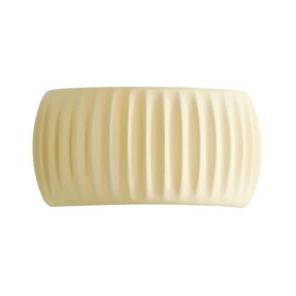 AURO Rille | Sculptural Ribbed Resin Wall Sconce