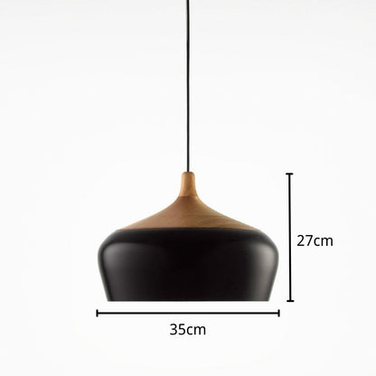 AURO Kello | Round Aluminum Dome Pendant Light
