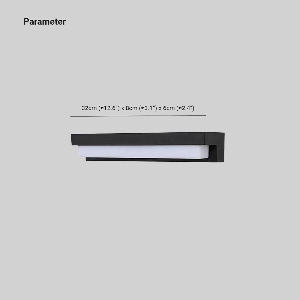 AURO Stolpe | Solar Linear Outdoor Wall Light