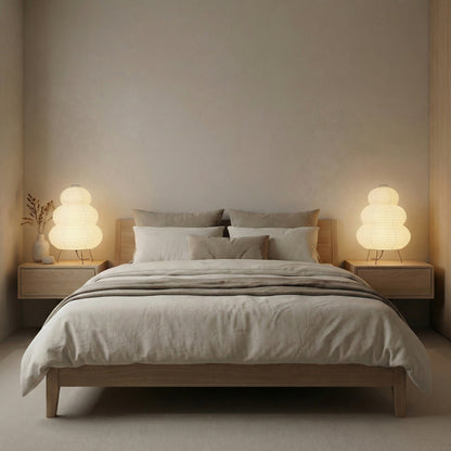 AURO Kumo | Handmade Rice Paper Gourd Lamp