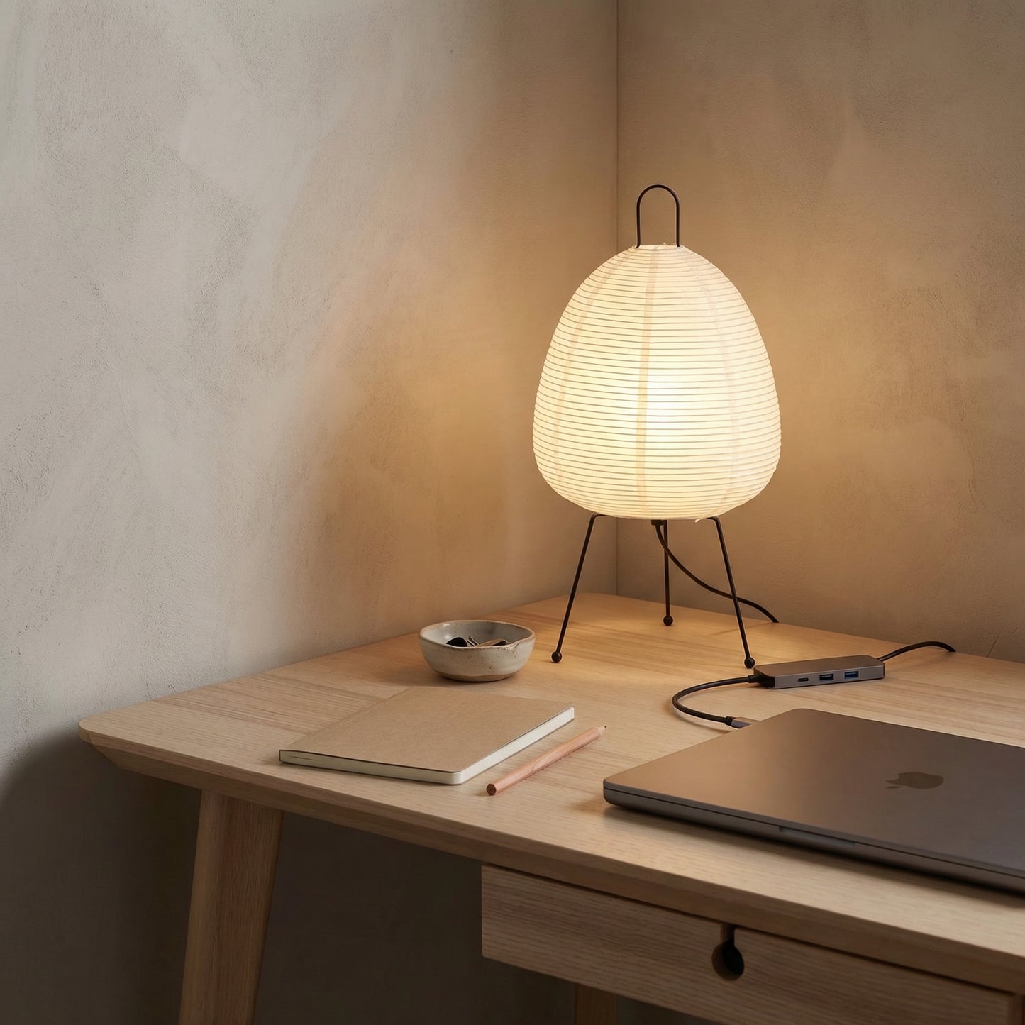 AURO Komorebi | Wabi-Sabi Rice Paper Lamp