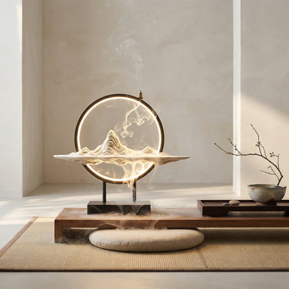 AURO Shan | Mountain Waterfall Incense Burner