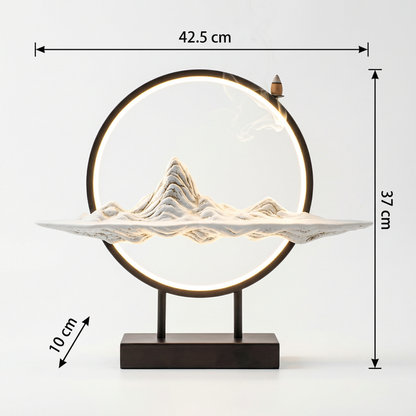 AURO Shan | Mountain Waterfall Incense Burner