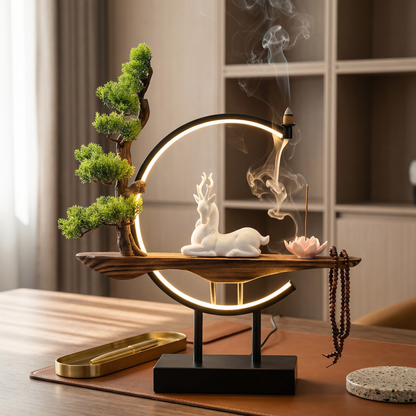 AURO Fawn | Porcelain Deer Incense Burner