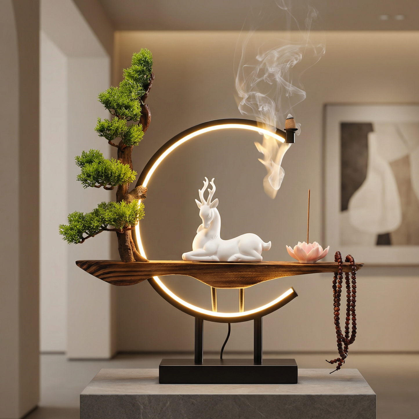 AURO Fawn | Porcelain Deer Incense Burner