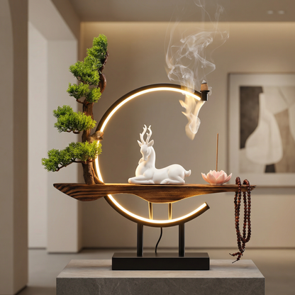 AURO Fawn | Porcelain Deer Incense Burner