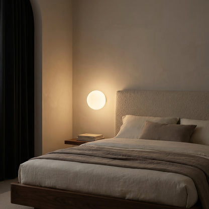 AURO Orb | Frosted Glass Ball Wall Lamp