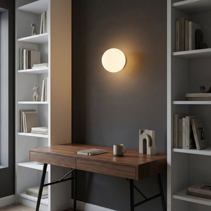 AURO Orb | Frosted Glass Ball Wall Lamp