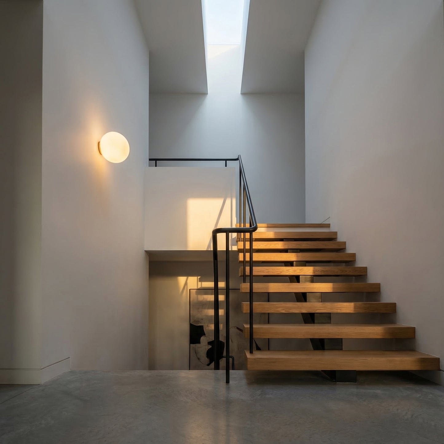 AURO Orb | Frosted Glass Ball Wall Lamp